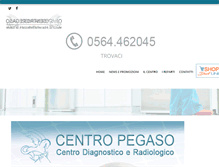 Tablet Screenshot of centropegaso.it
